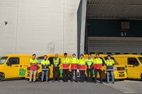 DHL、ボルボカーズと提携しEVで部品を届ける…ラストマイル配送に活用 画像