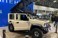 スズキ『ジムニーノマド』向けポップアップルーフ、ジャパンキャンピングカーショー2025に現る! 画像