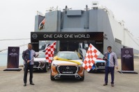 「インドから世界へ」日産の小型SUV『マグナイト』、左ハンドル車の輸出開始 画像