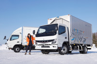 悪条件にこそ強い!冬でも雪でも使える『eCanter』は、すべての人に優しさあふれるEVトラックでした 画像