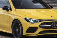 公式発表直前にプレビュー!「史上最高の空力」実現、メルセデスベンツ『CLA』次期型の姿 画像