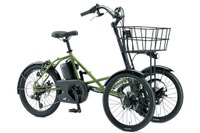 カワサキ、電動3輪アシスト自転車『ノスリス』2025年モデルを発売、39万8200円 画像