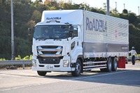 いすゞとUDトラックス、新東名で自動運転レベル4の実証実験…3月から開始へ 画像
