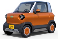 ［15秒でわかる］エイム『AIM EVM』発表…2名乗車可能な超小型EV 画像