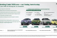 タタ、EVのインド販売が20万台突破…発売5年で達成 画像