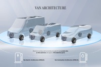 メルセデスベンツ、次世代ミニバン向け新車台発表…EVとエンジン車の両方に対応 画像