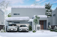 LIXIL、業界初の積雪地域向けアルミ屋根カーポート開発…6月発売へ 画像