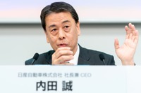 【株価】日産が続伸、内田社長退任協議報道で思惑買い 画像