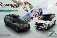 三菱のハイブリッドミニバン『エクスパンダー』に限定車「HEV PLAY」…ブラックルーフでスポーティ 画像