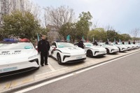 AI搭載の次世代パトカー『イーパイ 007』、中国武漢市公安局に配備 画像