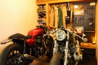 バイク愛好者のためのコンテナガレージ、「MOTO CASA Honda」 画像