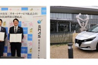 住友三井オートサービス、公用車にリユースEV導入で連携協定…大阪府貝塚市と 画像