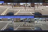 カメラベースの経路予測AIシステム、米Helm.aiが開発 画像