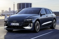 アウディの新型EV『A6 e-tron』、高性能な「S6アバント」銀座で先行展示 画像