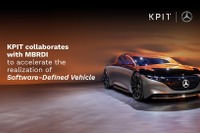 メルセデスベンツがインドKPITと提携、SDVの開発・実現を加速 画像