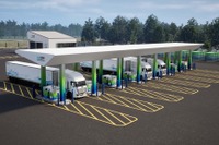 ヒョンデ、米国初の水素と電気のデュアルエネルギーステーション建設へ 画像