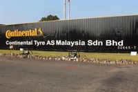 コンチネンタル、マレーシアタイヤ工場の生産終了へ…東南アジアの生産拠点再編 画像