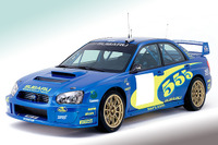スバル『インプレッサWRC2003』プロトタイプを日本初披露! 画像