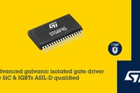 EVの安全性向上へ、高機能ゲートドライバ「STGAP4S」発表…STマイクロ 画像