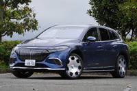 【メルセデスマイバッハ EQS SUV 新型試乗】結論、やはり運転席に座るクルマではない…中村孝仁 画像