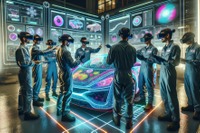 仮想空間に自動車のボディを表示、リモートで傷の確認が可能に…東京貿易テクノが人とくるまのテクノロジー展 2025出展へ 画像