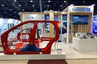 革新的軽量部品と溶接技術、ゲスタンプが日本市場に導入…人とくるまのテクノロジー展 2025 画像