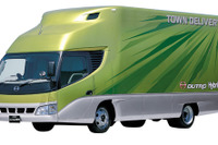 【東京ショー2002出品車】日野、小型ハイブリッドトラック市販…ガス規制を前倒し 画像