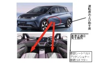 BYD『ドルフィン』にリコール…衝突時シートベルトプリテンショナーが機能しない 画像