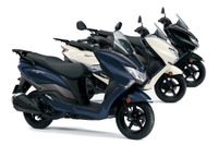 31万7900円で「毎日の走りをワンランクアップ」、スズキの125ccスクーター『バーグマンストリート125EX』発売 画像