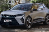 「三菱っぽくないけどカッコいい」ルノーの兄弟車となる『エクリプス クロス』次期型デザインに反響 画像