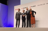 日野自動車の株価がストップ安、経営統合発表も増資による希薄化を嫌気 画像