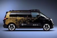 VW『ID. Buzz』ベース、自動運転車の量産モデル登場…2026年から欧米で運行へ 画像