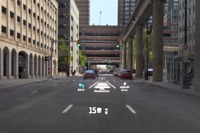 日本導入予定の新型キャデラックSUV、エンビジックスの「拡張現実ヘッドアップディスプレイ」搭載 画像