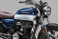 ホンダ『GB350』に海外版で人気の2トーンカラー採用! メーターも新デザインに、64万9000円から 画像