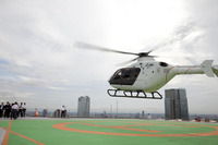 全日空、ファーストクラス乗客にヘリ移動を無償提供 成田から都心まで 画像