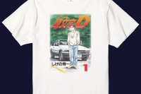 『頭文字D』の第1巻表紙がモチーフ、コットン100％Tシャツ登場 画像
