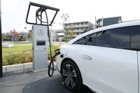 メルセデスベンツとパワーエックス、高出力EV充電ネットワークの第一号拠点を千葉に開設 画像
