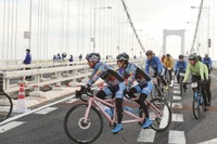 自転車で走行せよ! レインボーブリッジ&東京ゲートブリッジ…レインボーライド2025 12月7日 画像