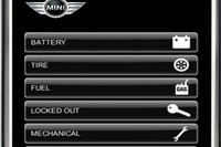 MINI がスマートフォンと連携、ロードサービス…世界初 画像