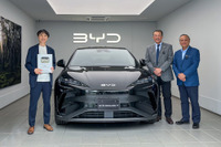 BYD、国内EV累計販売が5305台に…5000台目の『シーライオン7』を納車 画像