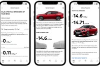 BMWとMINIのアプリ、CO2排出量をライフサイクル全体で表示する新機能を追加 画像