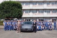 ヒョンデ、EV『コナ』を群馬自動車大学校に寄贈…次世代整備士育成を支援 画像