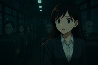 【怪談】終点なきバス、時刻表を確認して 画像