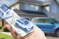 スマホアプリで住まいと車のセキュリティを同時管理、三井住友海上ら3社が世界初のサービス共同開発 画像