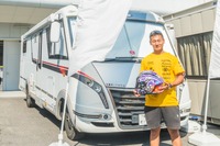 カーステイが鈴鹿8耐参戦チームに大型キャンピングカーを提供…レースに集中できるように 画像