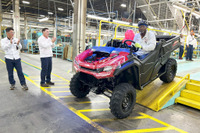 ホンダの小型オフロードモデル、米工場で生産50万台達成 画像