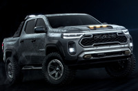 ピックアップトラックのラム『ダコタ』新型、2026年デビューを示唆…コンセプトカーをブラジルで発表 画像