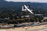 電動エアタクシー、商用サービス開始へ前進…米ジョビーが空港間飛行に成功 画像