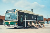 移動型サウナバス「サバス」3号車完成、テーマは「静岡茶」…9月1日運行開始 画像