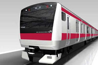 JR東日本の通勤電車、WiMAX経由で車内に情報 画像
